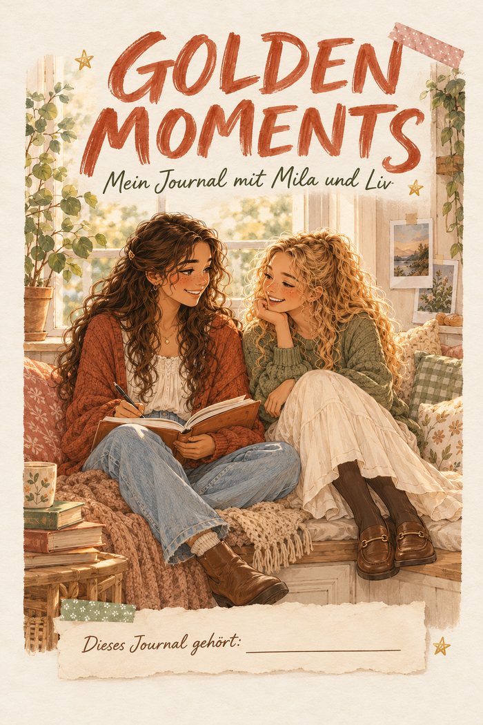 GOLDEN MOMENTS – Mein Journal mit Mila und Liv