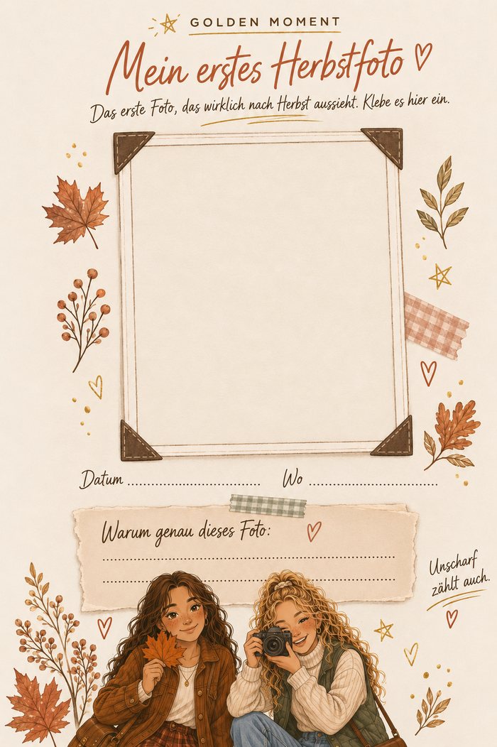 COZY AUTUMN, Seite 17: Golden Moment Nummer eins